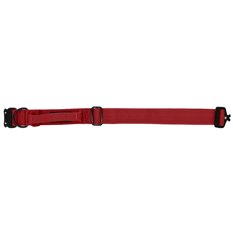 Tactical Dog Collar Ruby Vandal Ruby Red