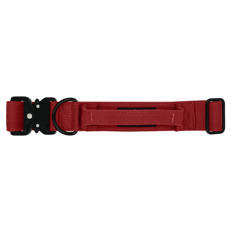 Tactical Dog Collar Ruby Vandal Ruby Red