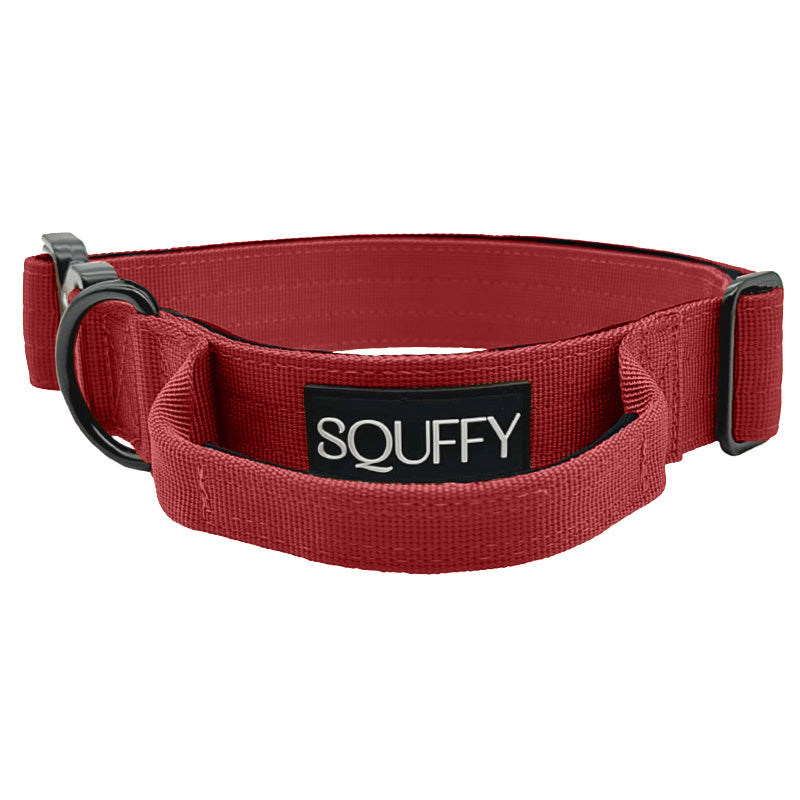 Tactical Dog Collar Ruby Vandal Ruby Red