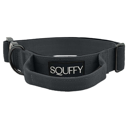 Tactical Dog Collar Raven Vex Midnight Black