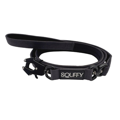 Tactical Dog Leash Raven Vex Midnight Black