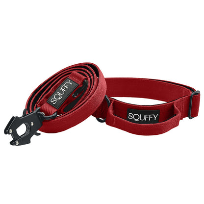 Tactical Dog Collar Ruby Vandal Ruby Red