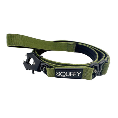 Tactical Dog Leash Moss Forge Olive Green